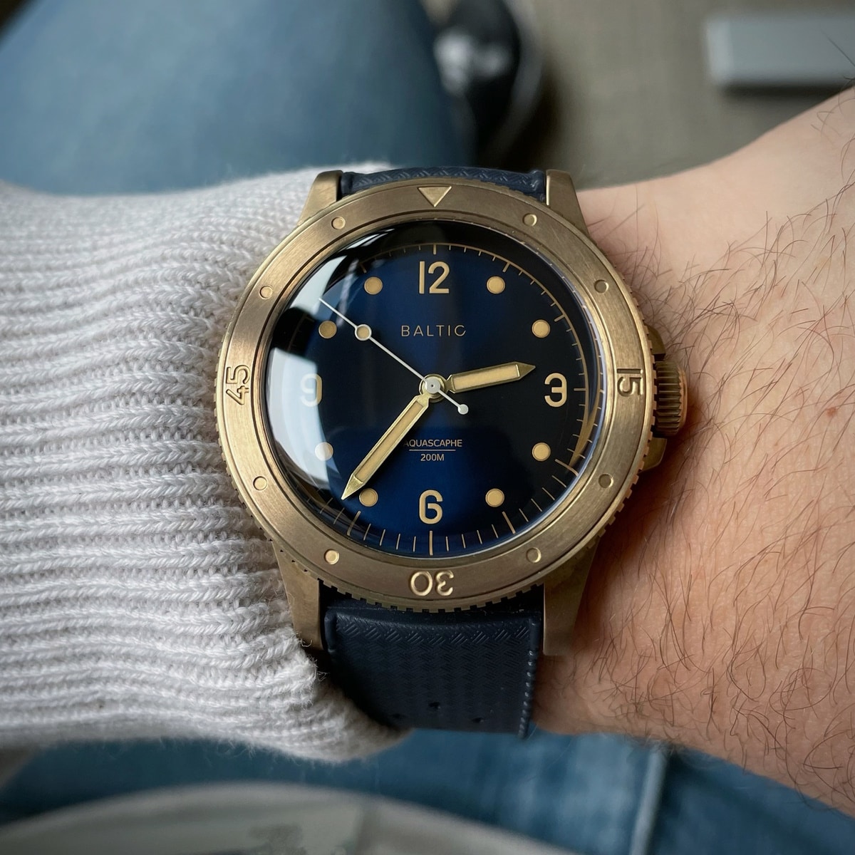 Baltic Aquascaphe bronze case