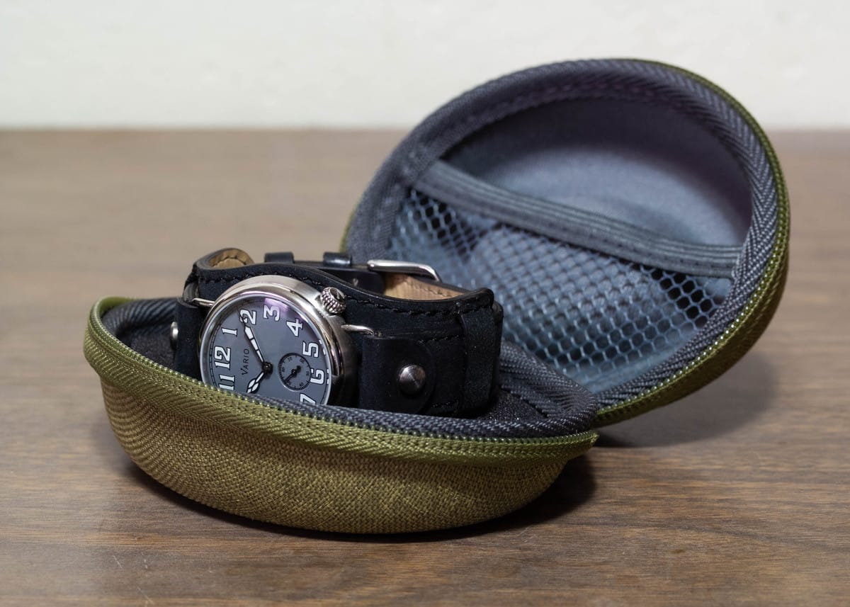 Vario 1918 Trench Watch In Case