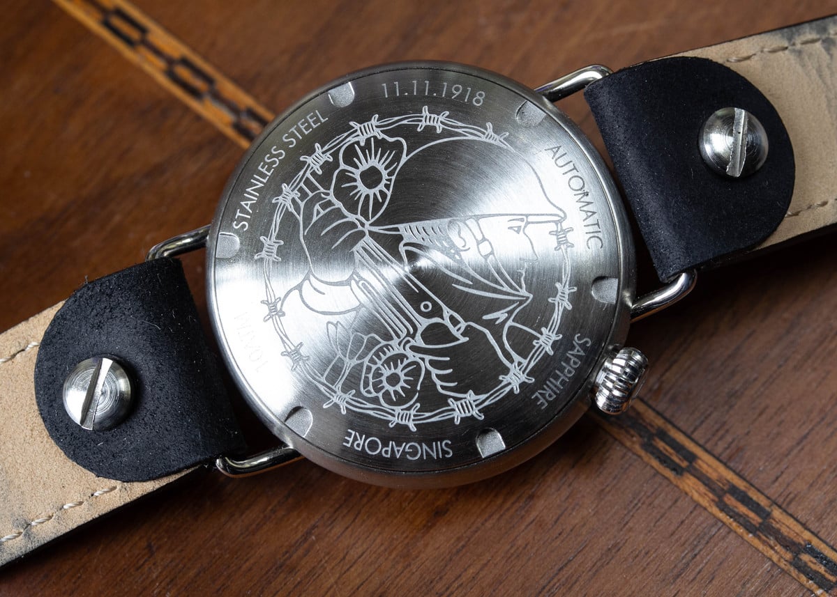 Vario 1918 Trench Watch Caseback