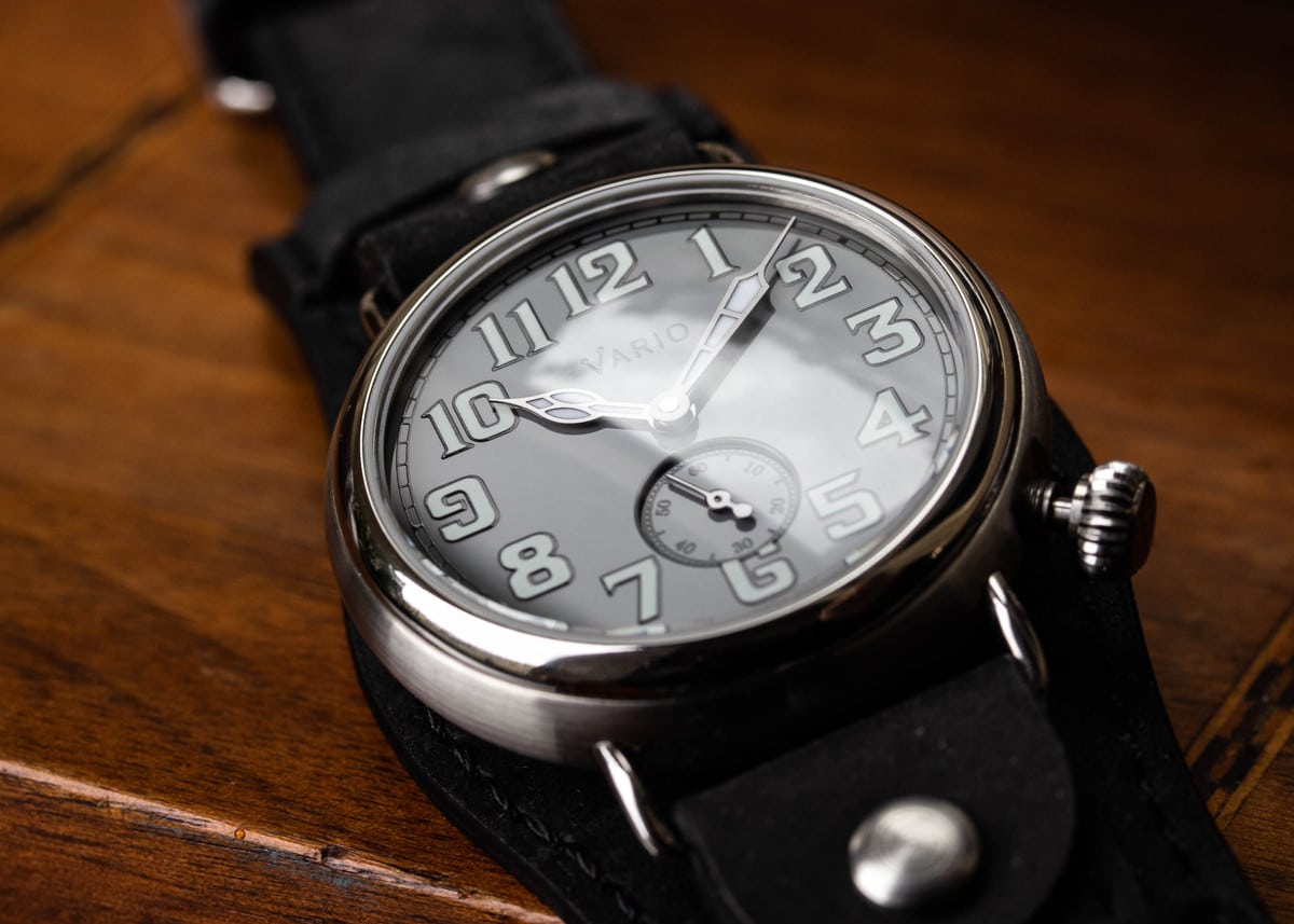 Vario 1918 Trench watch crystal