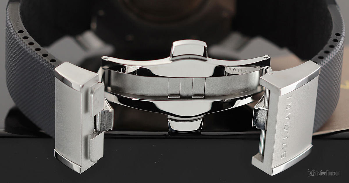 BVLGARI Octo Bi Retro Deployant Buckle Open