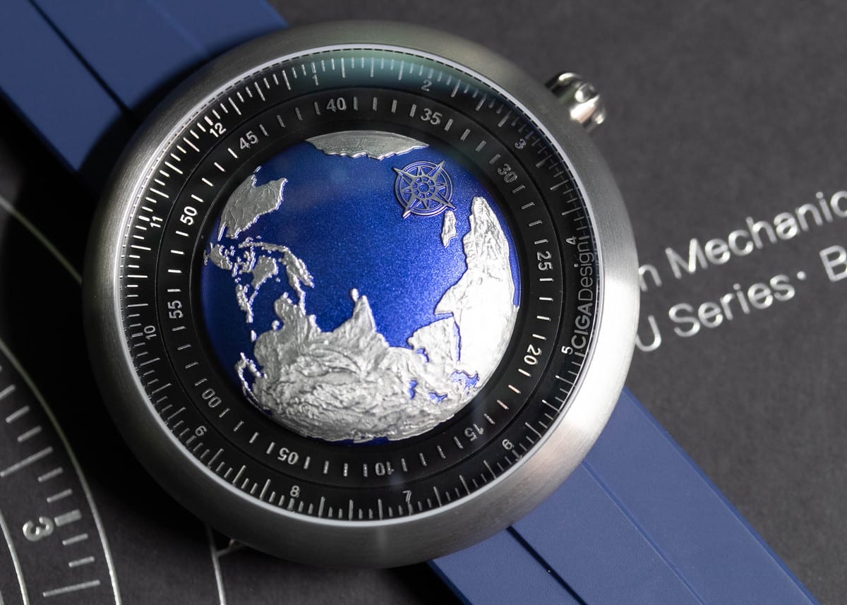 CIGA Design Blue Planet dial