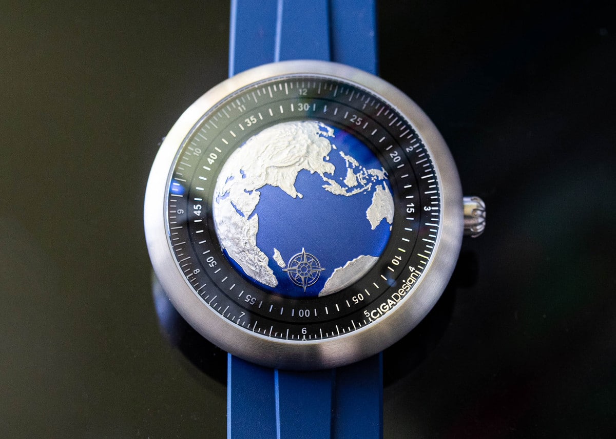 CIGA Design Blue Planet Close Up