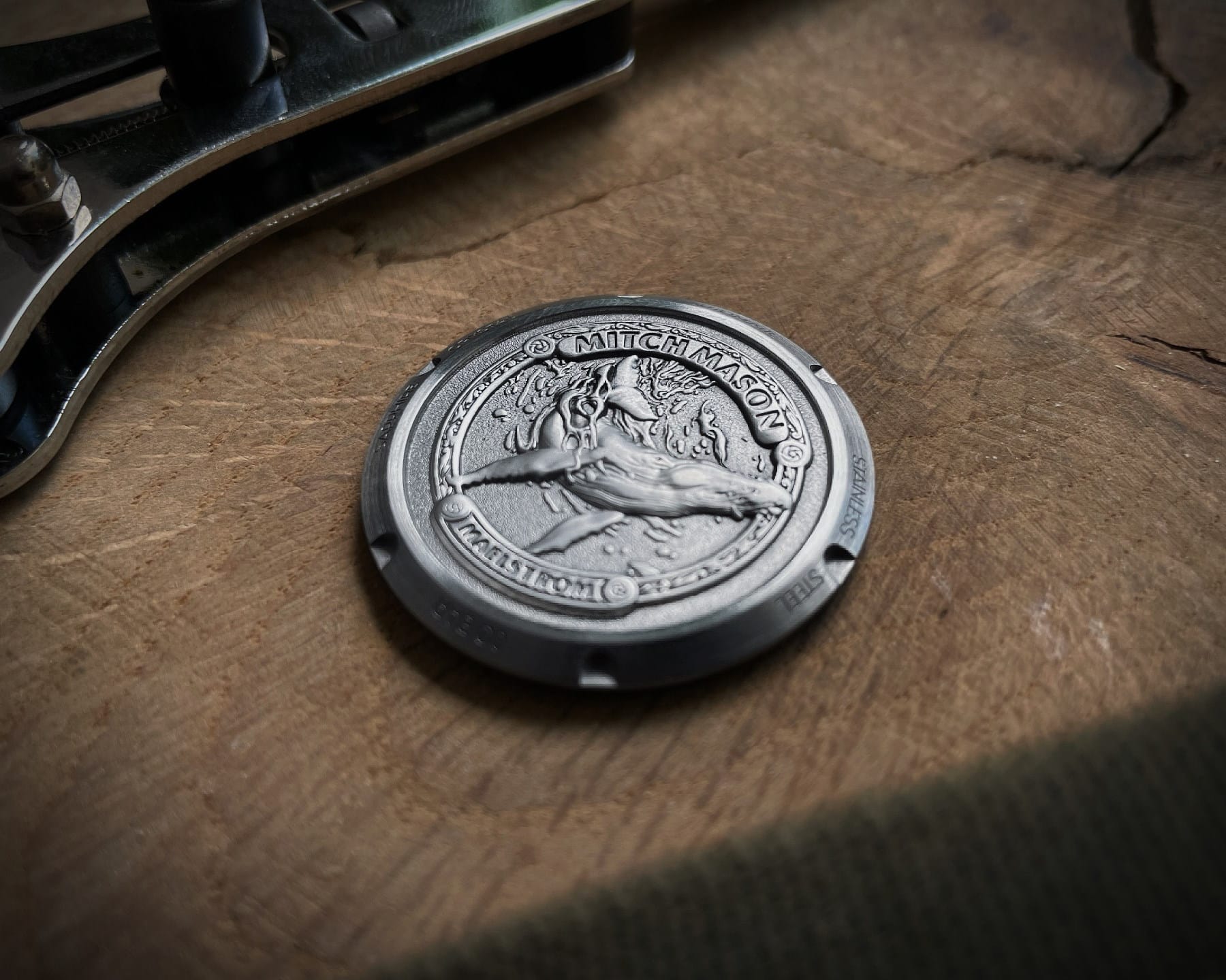 Mitch Mason Maelstrom caseback