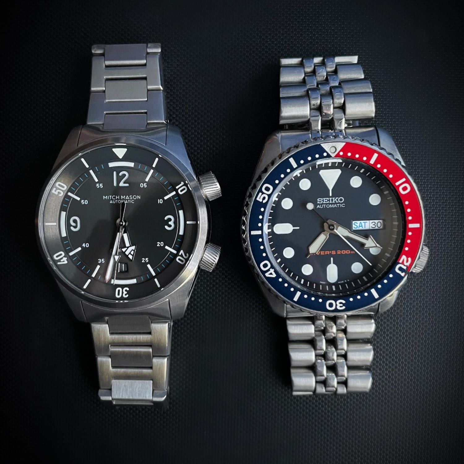 Mitch Mason Maelstrom vs Seiko SKX009