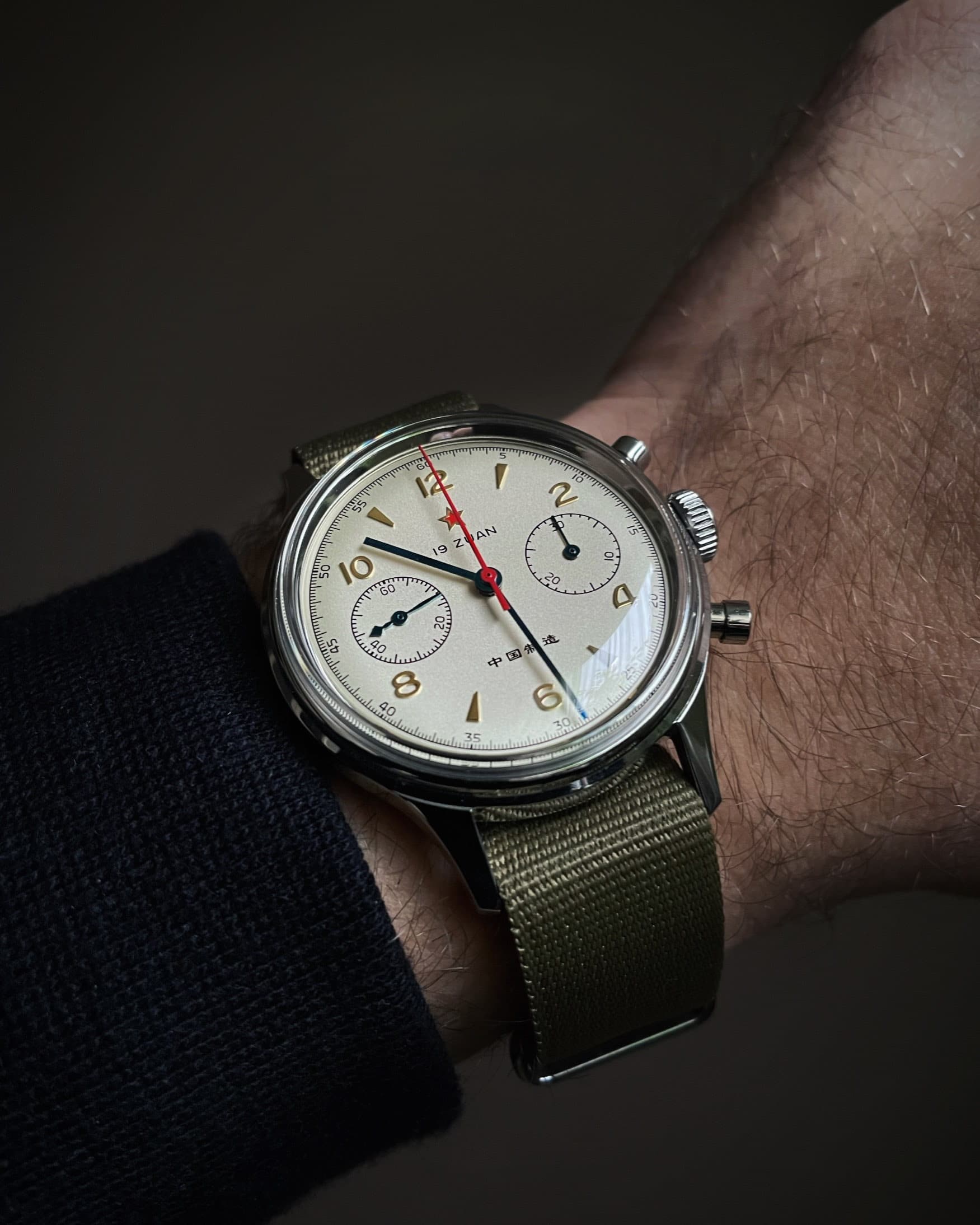 Seagull 1963 on wrist