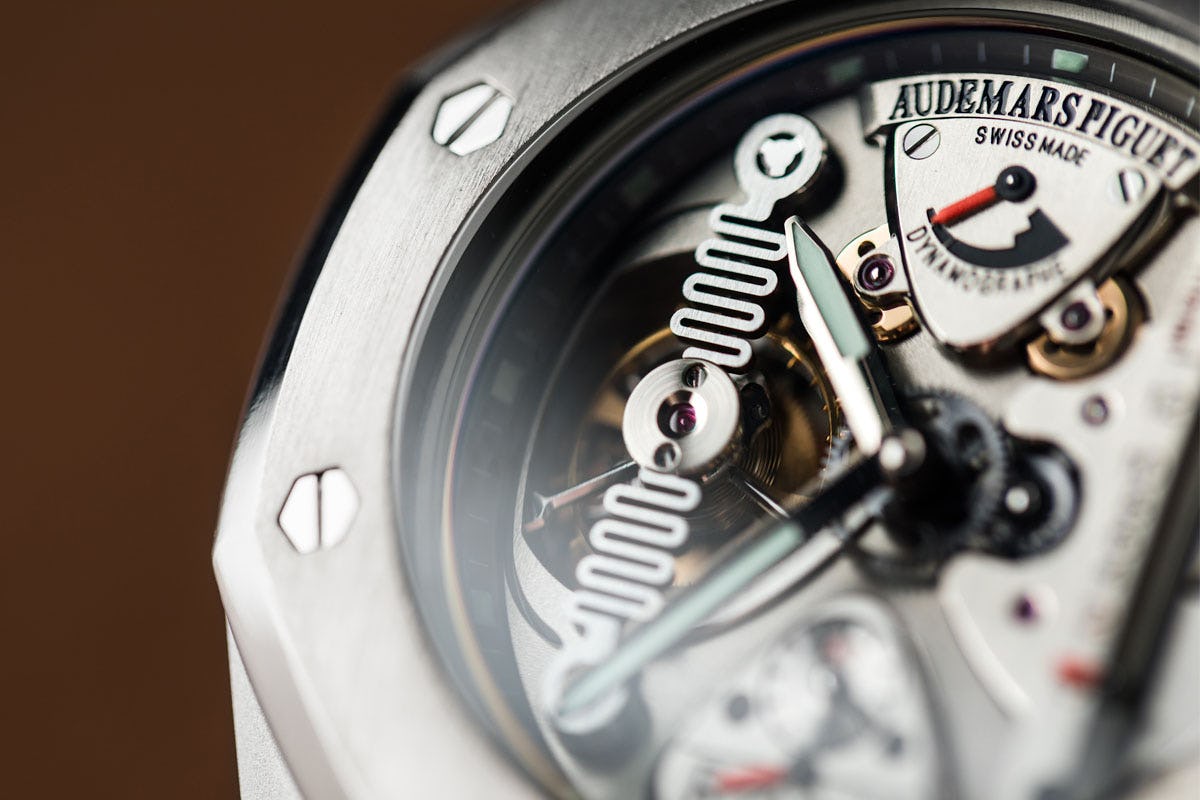 Royal Oak Tourbillon Concept Dial Detail