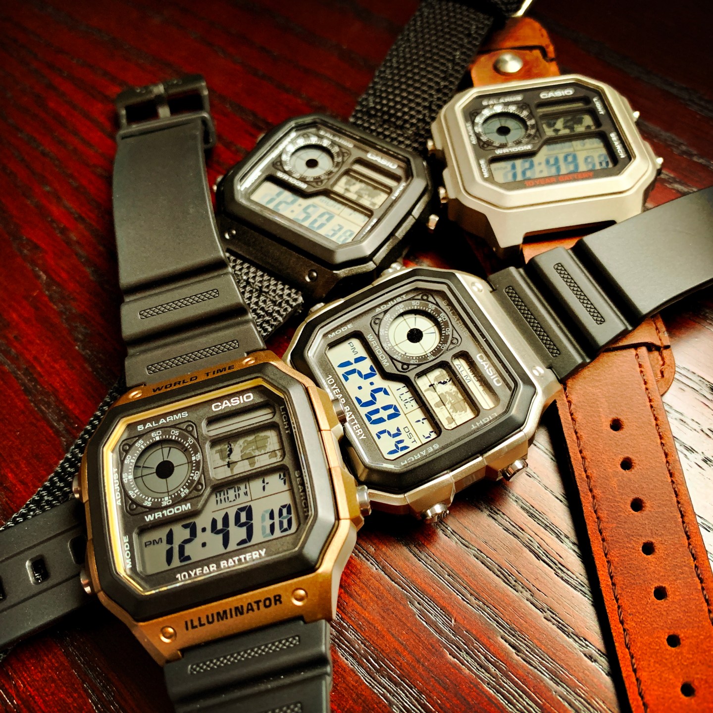 Casio AE1200 World Timer