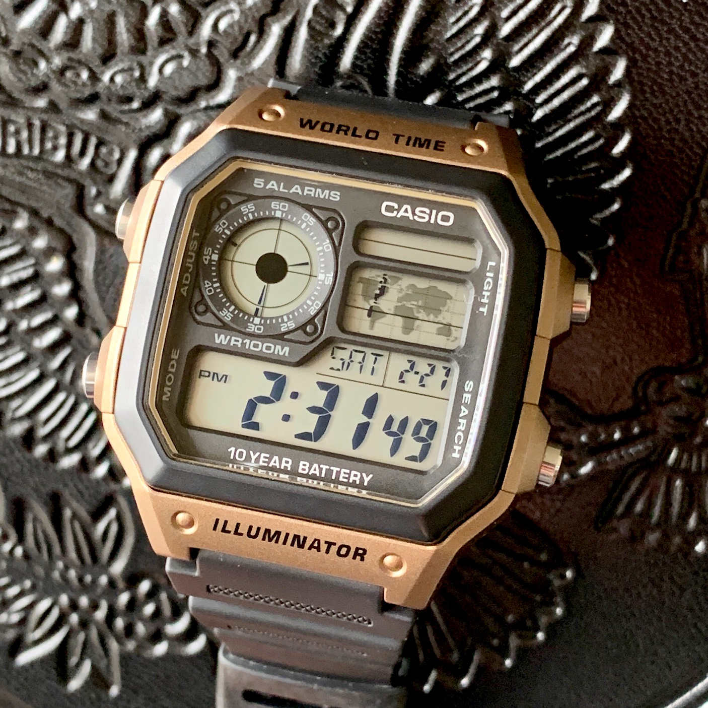 Casio AE1200 World Timer